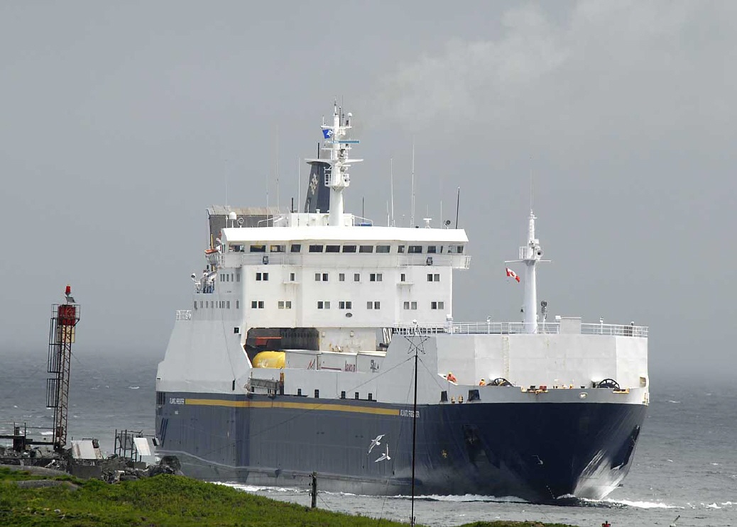 Die F&auml;hre von Nova Scotia nach Neufundland